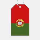 Portugiesische Flagge Geschenkanhänger (Vorderseite)