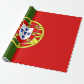 Portugiesische Flagge Geschenkpapier (Ungerollt)