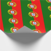 portugiesische Flagge Geschenkpapier (Ecke)