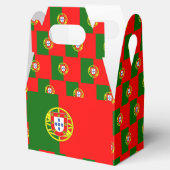 portugiesische Flagge Geschenkschachtel (Geöffnet)