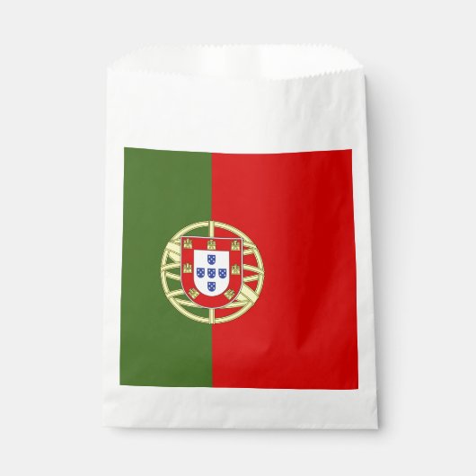 Portugiesische Flagge Geschenktütchen (Vorderseite)