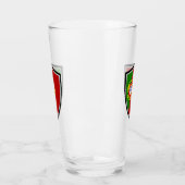 Portugiesische Flagge Glas (Links)