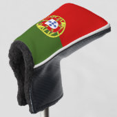 Portugiesische Flagge Golf Headcover (3/4 Vorderseite)