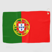 Portugiesische Flagge / Golf Portugal / Sport Liss Golfhandtuch (Horizontal)