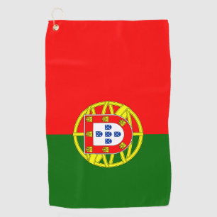 Portugiesische Flagge / Golf Portugal / Sport Liss Golfhandtuch