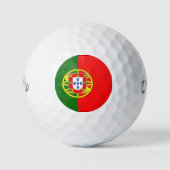 Portugiesische Flagge Golfball (Vorderseite)