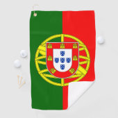 Portugiesische Flagge Golfhandtuch (Insitu)