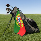 Portugiesische Flagge Golfhandtuch (Gras)
