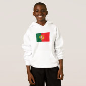 portugiesische Flagge Hoodie (Vorne ganz)
