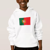 portugiesische Flagge Hoodie (Vorderseite)