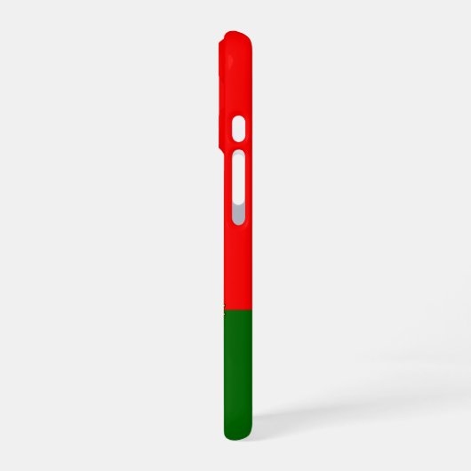 portugiesische Flagge iPhone 16 Hülle (Linke Seite)