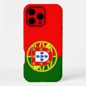 portugiesische Flagge iPhone Hülle (Rückseite)