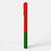 portugiesische Flagge iPhone Hülle (Linke Seite)