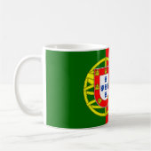Portugiesische Flagge Kaffeetasse (Links)