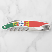 Portugiesische Flagge Kellnermesser (Rückseite)