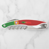 Portugiesische Flagge Kellnermesser (Rückseite)