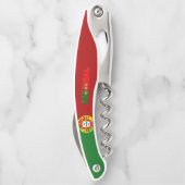 Portugiesische Flagge Kellnermesser (Rückseite)