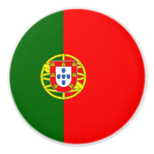 Portugiesische Flagge Keramikknauf