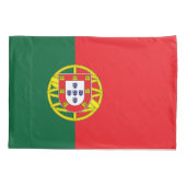portugiesische Flagge Kissenbezug (Rückseite)