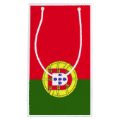 Portugiesische Flagge Kleine Geschenktüte (Vorderseite)