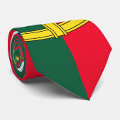 Portugiesische Flagge Krawatte (Gerollt)