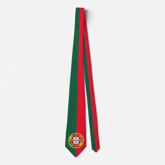 Portugiesische Flagge Krawatte (Vorderseite)