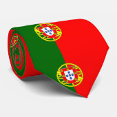 Portugiesische Flagge Krawatte (Gerollt)