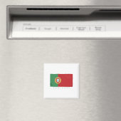 portugiesische Flagge Magnet (In Situ (Geschirrspüler))