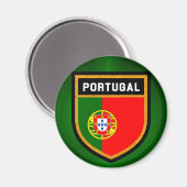 portugiesische Flagge Magnet (Vorderseite/Rückseite)
