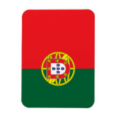 portugiesische Flagge Magnet (Vertikal)