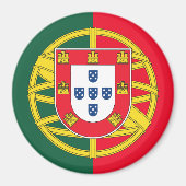 Portugiesische Flagge Magnet (Vorne)