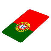 portugiesische Flagge Magnet (Linke Seite)