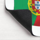 Portugiesische Flagge Mousepad (Ecke)