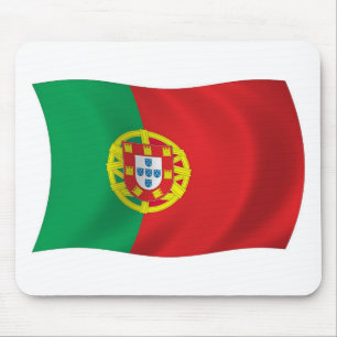 Portugiesische Flagge Mousepad