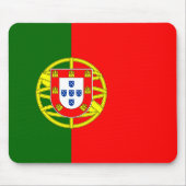 portugiesische Flagge Mousepad (Vorne)