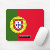 portugiesische Flagge Mousepad (Mit Mouse)