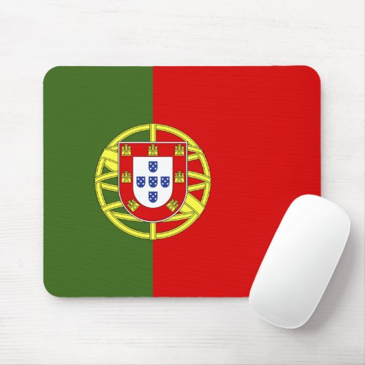 Portugiesische Flagge Mousepad (Mit Mouse)