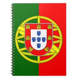Portugiesische Flagge Notizblock