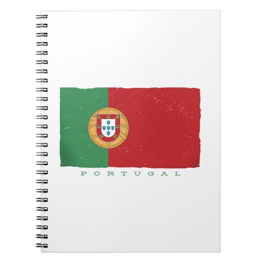 portugiesische Flagge Notizblock (Vorderseite)