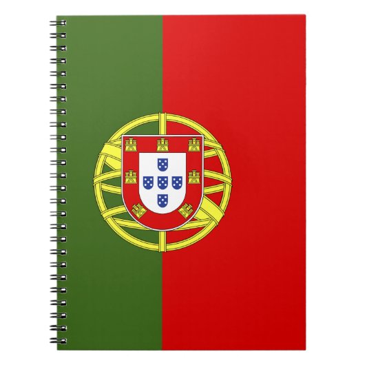 Portugiesische Flagge Notizblock (Vorderseite)