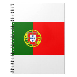 portugiesische Flagge Notizblock