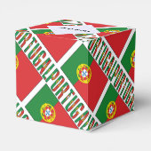 Portugiesische Flagge - Personalisiert Geschenkschachtel (Rückseite)