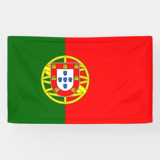 Portugiesische Flagge (Portugal) Banner (Horizontal)