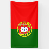 Portugiesische Flagge (Portugal) Banner (Vertikal)
