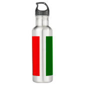 Portugiesische Flagge (Portugal) Edelstahlflasche (Rückseite)