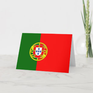 Portugiesische Flagge (Portugal) Karte