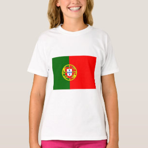 Portugiesische Flagge (Portugal) T-Shirt