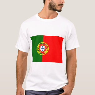Portugiesische Flagge (Portugal) T-Shirt