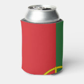 Portugiesische Flagge, portugiesisches Patriotisch Dosenkühler (Kanne Rückseite)