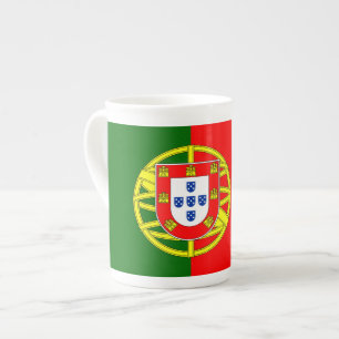 Portugiesische Flagge Porzellantasse